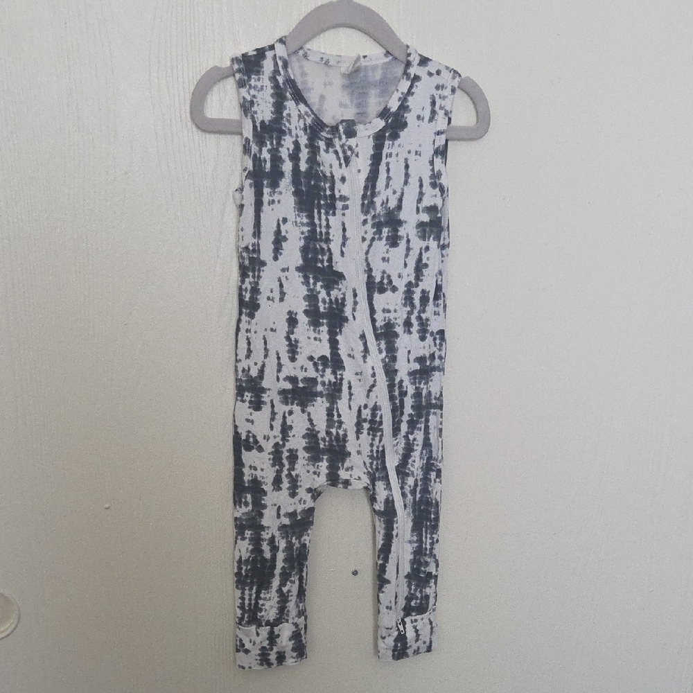Sleeveless Tie-Dye Jumpsuit